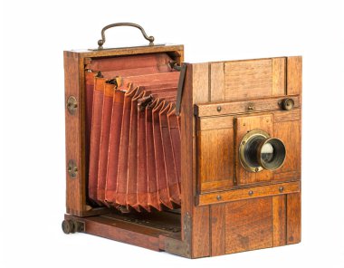 Old photographic view camera clipart