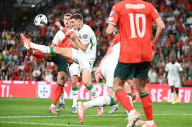 Lizbon, Portekiz. 11 Ekim 2025. Portekiz, 2026 FIFA Dünya Kupası elemeleri için Lizbon 'daki Estadio Jose Alvalade' de İrlanda 'ya karşı.. 