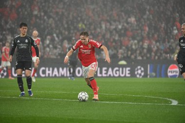 Lizbon, Portekiz. 28 Ocak 2026. Lizbon 'daki Estadio da Luz' da Real Madrid ile UEFA Şampiyonlar Ligi karşılaşması. Fotoğraf: Ricardo Rocha / Alamy Canlı Haberler