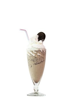 Oreo ve chocollate milkshake