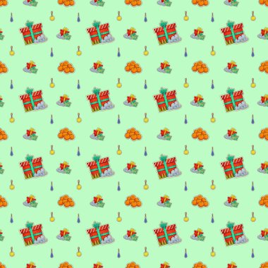 Hediyeler ve portakallarla konuşmalar.