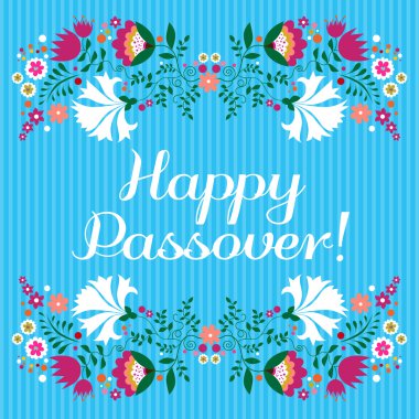 Yahudi Fısıh Tebrik kartı