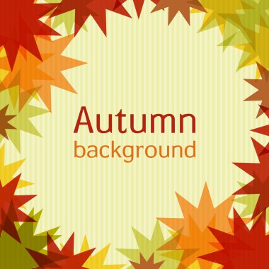 renkli sonbahar arka plan