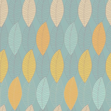 Sonbahar yaprakları deseni