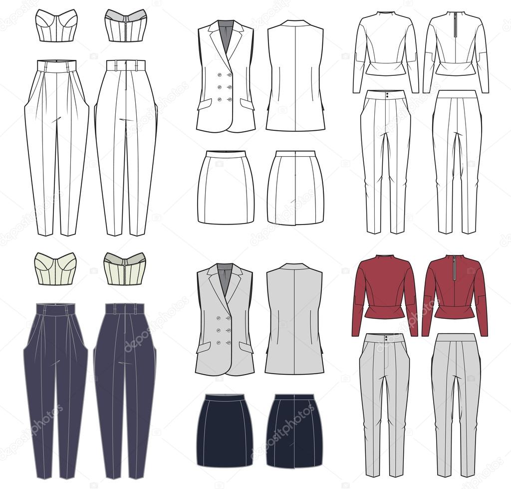 Female Fashion collection set