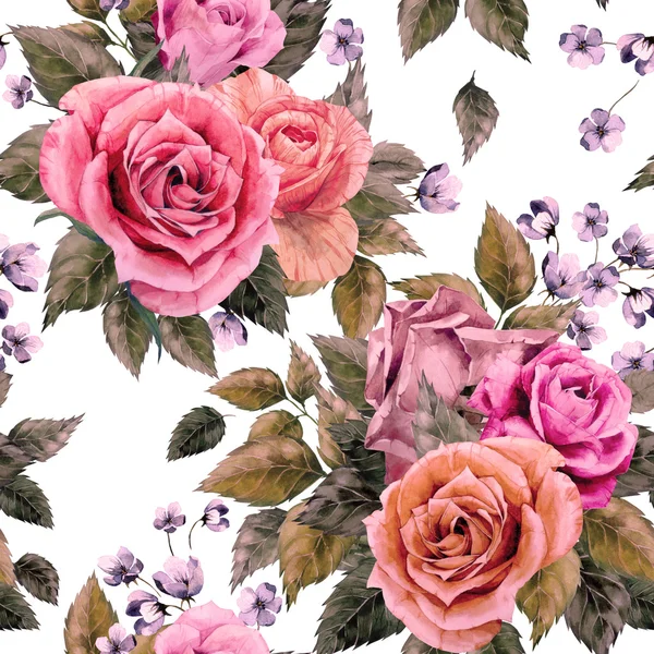 Gül çiçek desenli