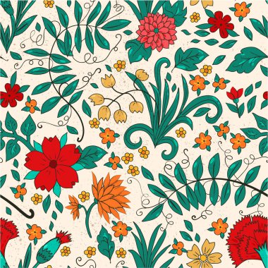 Kusursuz çiçek deseni