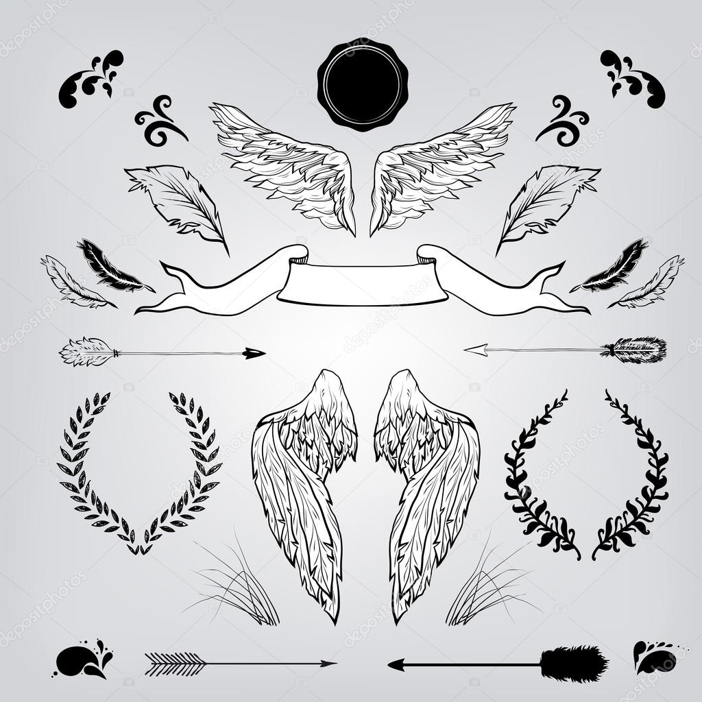 Decorative elements set