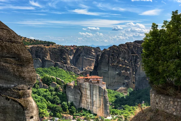 Mosteiro de Varvara Rusanov, Meteora, Grécia — Fotografia de Stock