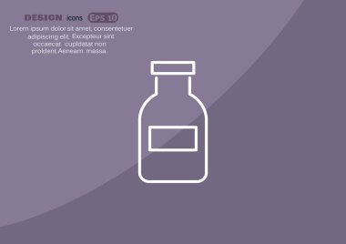 Tıp şişe web simgesi