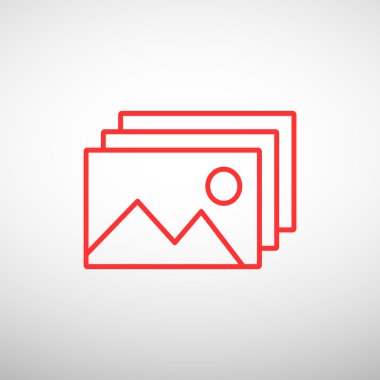 Manzara resim web simgesi