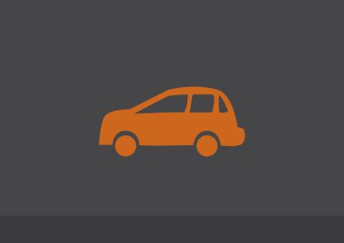 Basit araba web simgesi