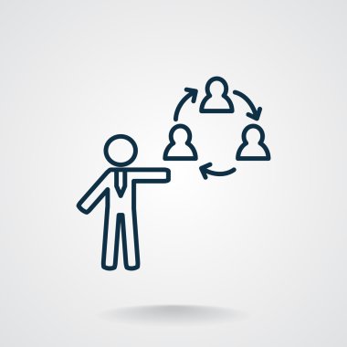 Yuvarlak iletişim sembolü