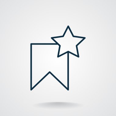 Yıldız etiket web simgesi