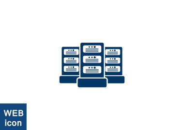 Veri sunucuları web simgesi