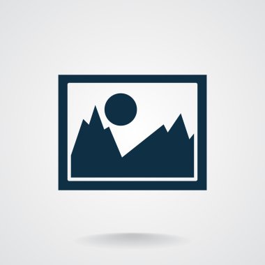 Manzara resim web simgesi
