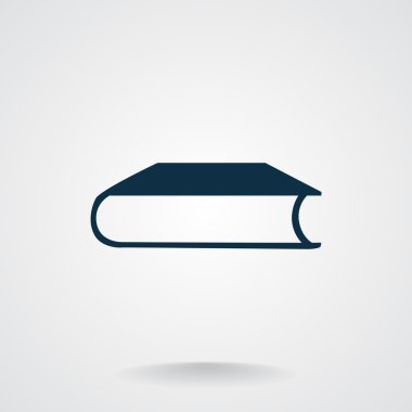 Kapalı kitap web simgesi