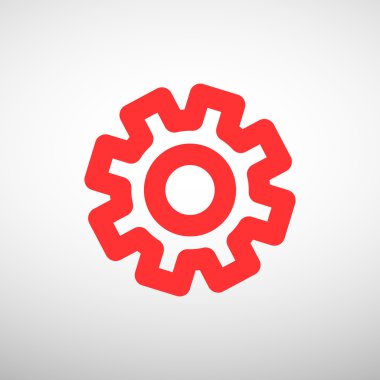 Tek yönlü dişli basit simgesini