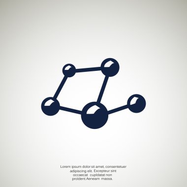 Moleküler bileşik web simgesi