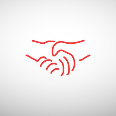 Eller simgesini, başka sallayarak