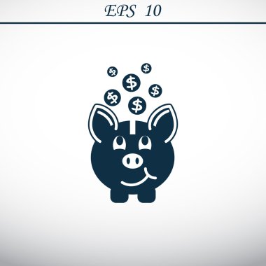 kumbara düşen paraları ile