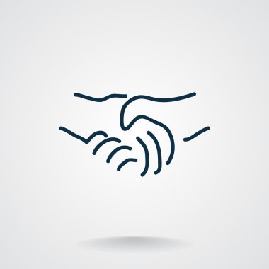 Eller simgesini, başka sallayarak