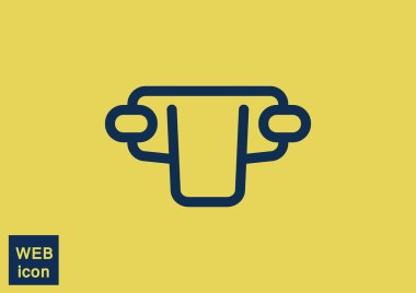 Basit bebek bezi web simgesi