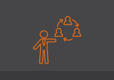 Yuvarlak iletişim sembolü