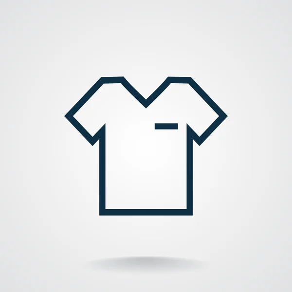 T-shirt web pictogram — Stockvector