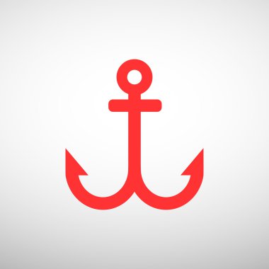 Basit çapa web simgesi