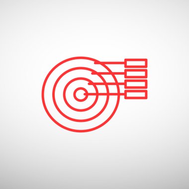 Yuvarlak Infographic web simgesi