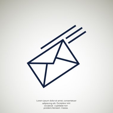 Basit anahat zarf resimde, posta kavramı