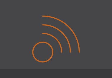 Kablosuz dalgalar web simgesi