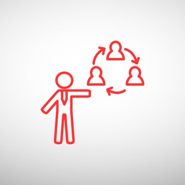 Yuvarlak iletişim sembolü