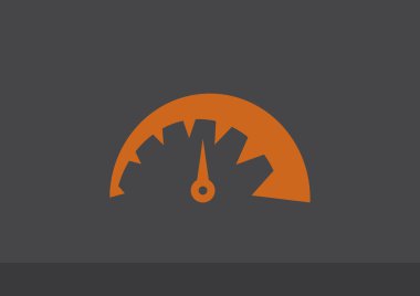 Basit hız göstergesi web simgesi