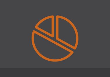 Yuvarlak Infographic web simgesi