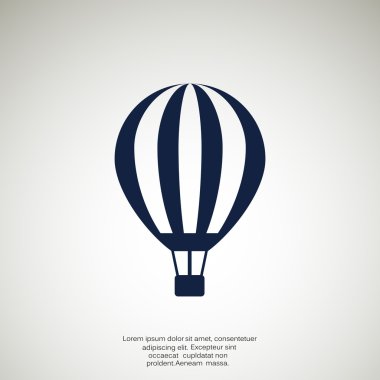 Balon aerostat web simgesi