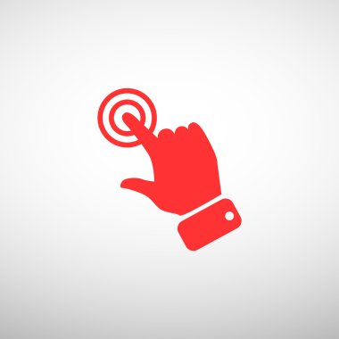 Dokunmatik ekran web simgesi