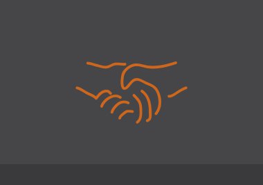 Eller simgesini, başka sallayarak