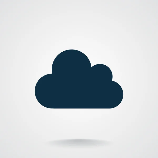 Nube icono web — Archivo Imágenes Vectoriales