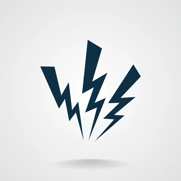 Trois éclairs icône web — Image vectorielle