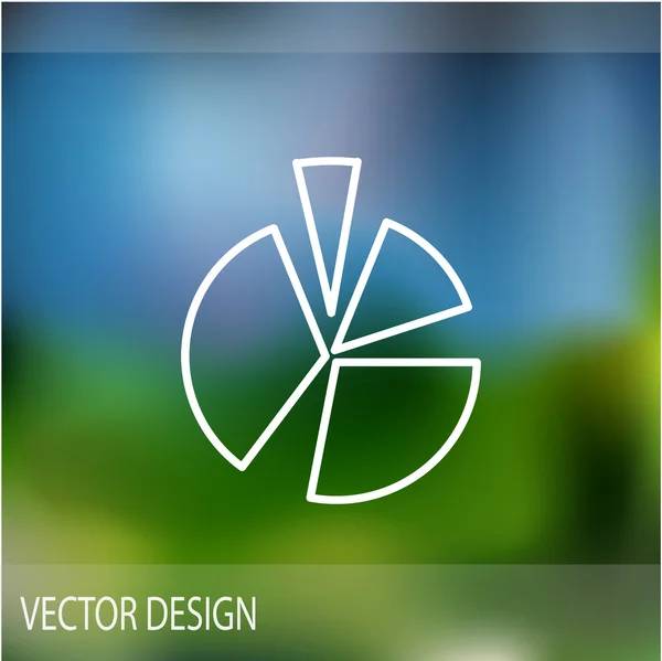 Abgerundetes Web-Icon — Stockvektor