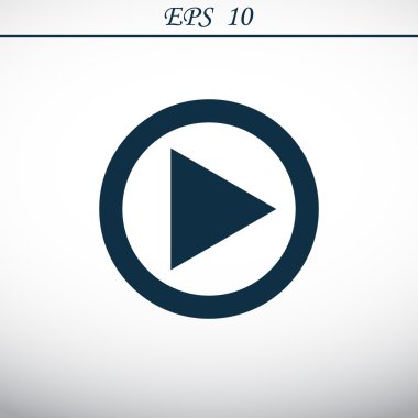 düğme web simgesi oynamak