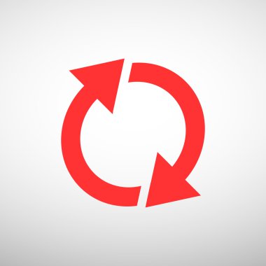 Oklar web simgesi olan daire