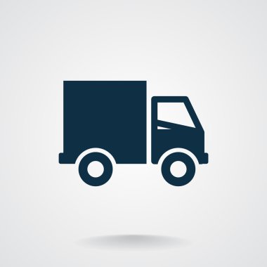 Basit kamyon web simgesi