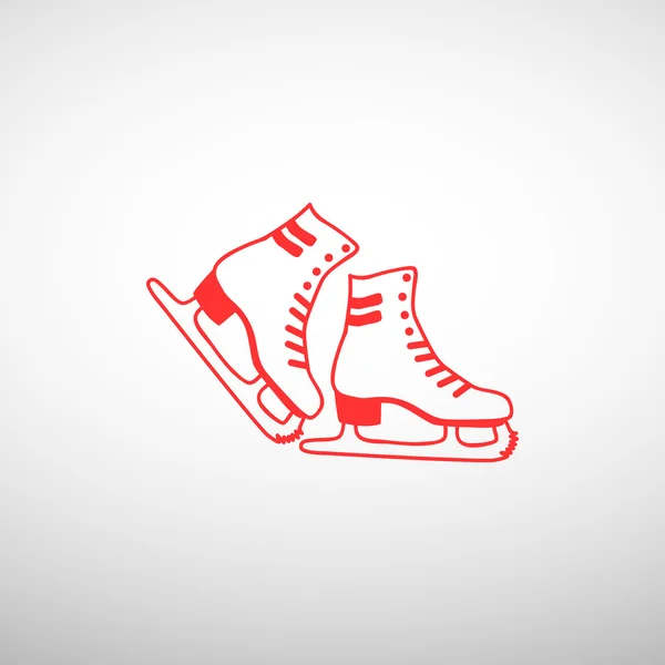 Skates web icon — Stock Vector