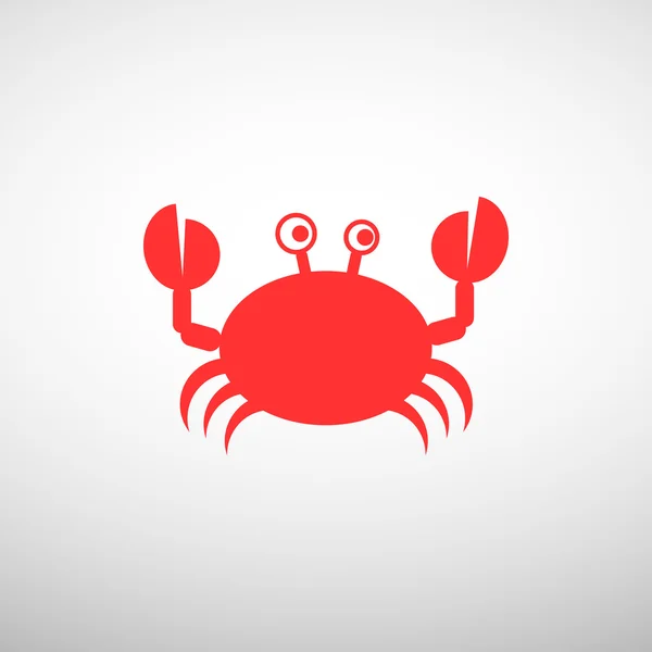 Crab web icon — Stock Vector