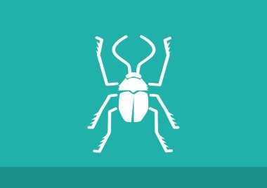 Anahat böceği böcek simgesiyle 