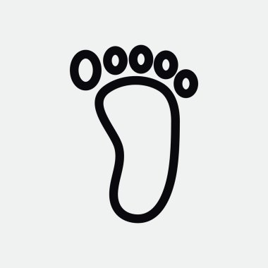 Çıplak çocuk ayak parça 