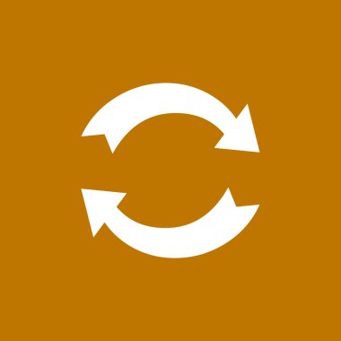 Oklar web simgesi olan daire